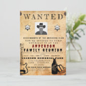 指名手配ポスターファミリー懇親会バーベキュー招待状 招待状 (スタンド正面)