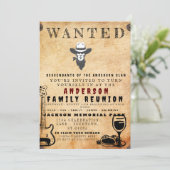 指名手配ポスターファミリー懇親会バーベキュー招待状 招待状 (スタンド正面)