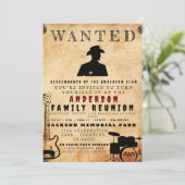 指名手配ポスターファミリー懇親会バーベキュー招待状 招待状 (スタンド正面)