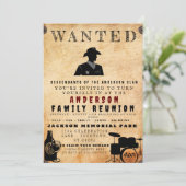 指名手配ポスターファミリー懇親会バーベキュー招待状 招待状 (スタンド正面)