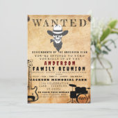 指名手配ポスターファミリー懇親会バーベキュー 招待状 (スタンド正面)