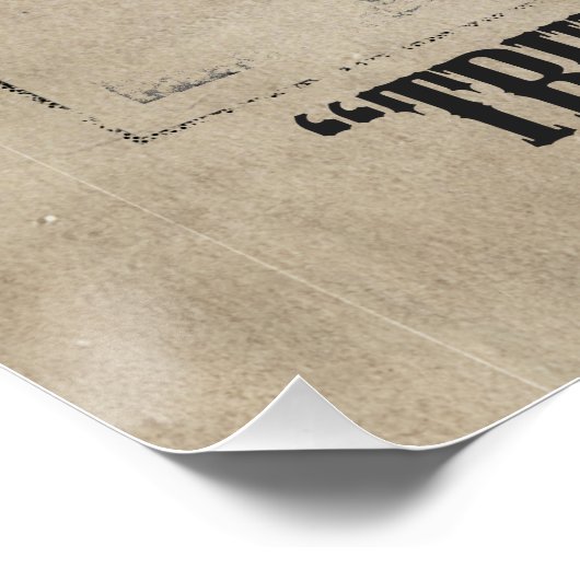 指名手配ポスター:トランプ犯罪一家 ポスター (コーナー)