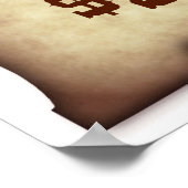 指名手配ポスター ポスター (角)