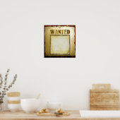 指名手配ポスター ポスター (キッチン)