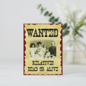 指名手配ポスター ポストカード (スタンド正面)