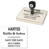 指名手配ポスタ結婚ーの🤠カスタム ラバースタンプ (押印)