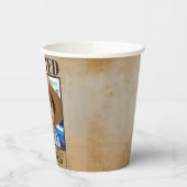 指名手配!パイレーツ誕生日パーティー紙カップ 紙コップ (左)