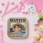 指名手配!パイレーツ誕生日パーティー紙プレート ペーパープレート (パーティー)