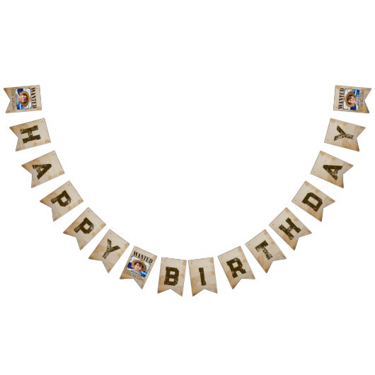 指名手配！パイレーツ誕生日パーティーBunting Flags バンティングフラッグ (全)