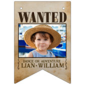 指名手配！パイレーツ誕生日パーティーBunting Flags バンティングフラッグ (第1の旗)