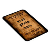 「指名手配」プレミアム磁石 マグネット (右側)