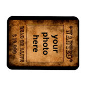 「指名手配」プレミアム磁石 マグネット (横)