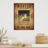 指名手配 ポスター (キッチン)