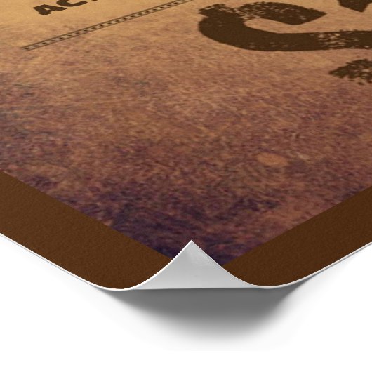 指名手配 ポスター (角)