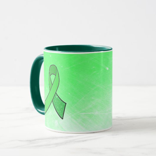 指名手配：ライム病コーヒーマグの治療法 マグカップ (正面左)