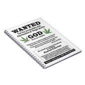 指名手配 – 神 ノートブック (右側)