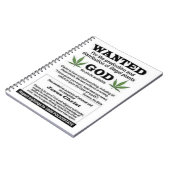 指名手配 – 神 ノートブック (左側)