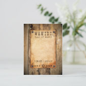 指名手配 – 01 ポストカード (スタンド正面)