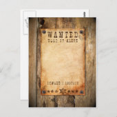 指名手配 – 01 ポストカード (正面/裏面)