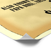 指名手配 – Santa Claus ポスター (角)