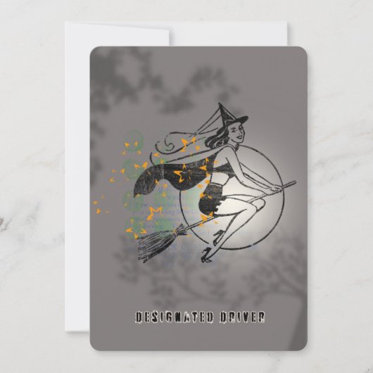 指名運転者 招待状 (正面)