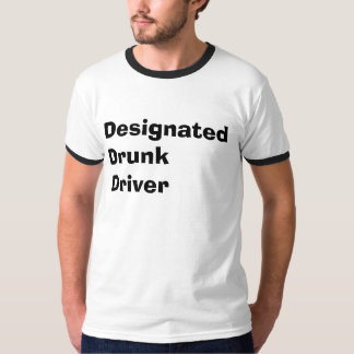 指名飲酒運転者 Tシャツ