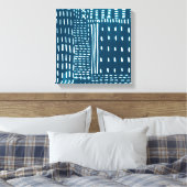 指子ステッチ キャンバスプリント (インサイチュ (寝室))