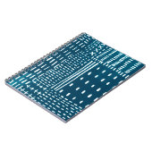 指子ステッチ ノートブック (左側)