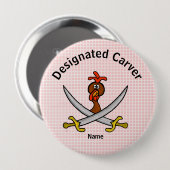 指定カーバー感謝祭ボタン 缶バッジ (正面&裏面)