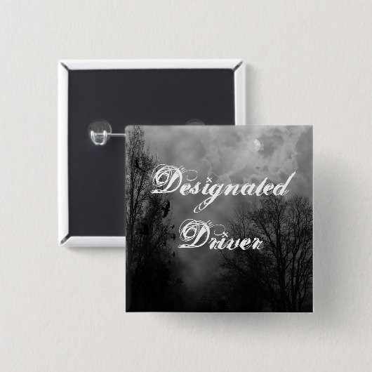 指定ドライバハロウィンスカイボタン 缶バッジ (正面&裏面)