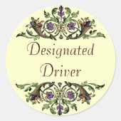 指定ドライバーホリデイコーヌコピアセーフティステック ラウンドシール (正面)