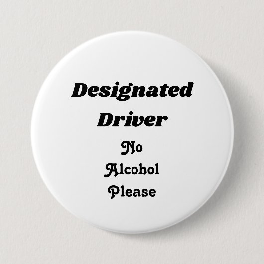 指定ドライバー3"ボタン 缶バッジ (正面)