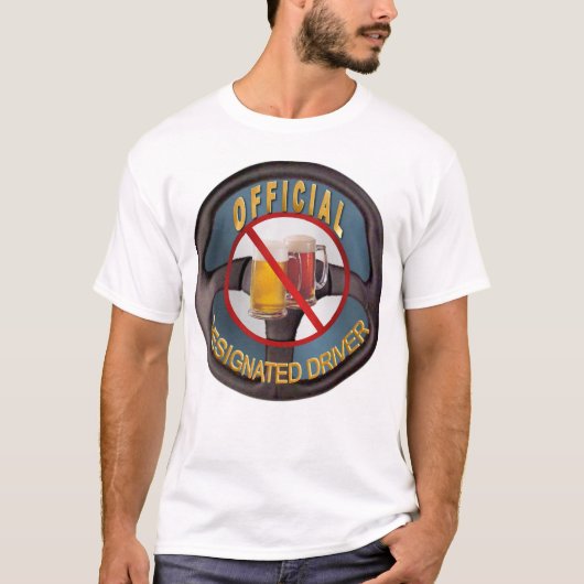 指定ドライバー(前部) Tシャツ (正面)