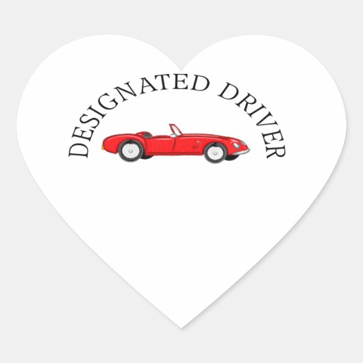 指定ドライバ ハートシール (正面)