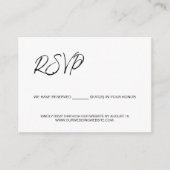 指定席をご用意しました テンプレート QRコード (正面)