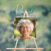 指定席記念結婚の写真サイン アクリルサイン (ニュートラル)