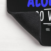 指定点脱毛のためのギフト患者の脱毛 マウスパッド (コーナー)