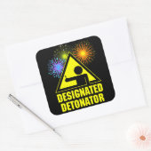 指定花火デトネータ スクエアシール (封筒)