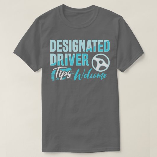 指定運転デザイン Tシャツ (デザイン正面)