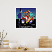 指定運転者としての犬 ポスター (キッチン)