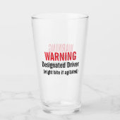 指定運転者タンブラーガラス タンブラーグラス (正面)