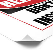 指実在示サインは不要 フォトプリント            (角)