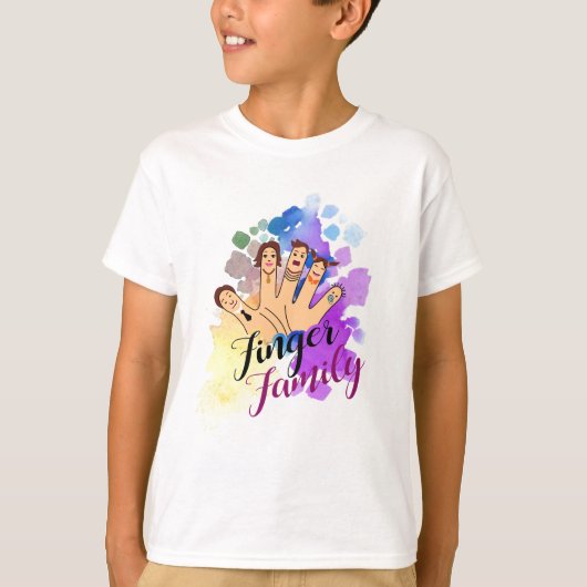 指家族 Tシャツ (正面)