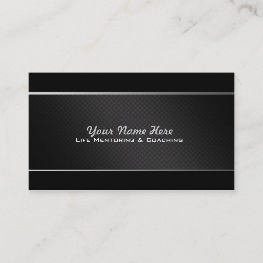 指導および名刺をコーチすること 名刺 (正面)