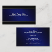 指導および名刺をコーチすること 名刺 (正面/裏面)