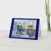 指導カウンセラーの挨拶状 シーズンカード (正面)