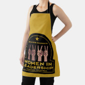 指導力を持つ女性 エプロン (インサイチュ)