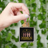 指導力を持つ女性 キーホルダー (手)