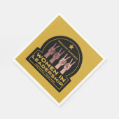 指導力を持つ女性 スタンダードランチョンナプキン (角)