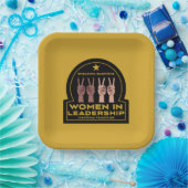 指導力を持つ女性 ペーパープレート (パーティー)